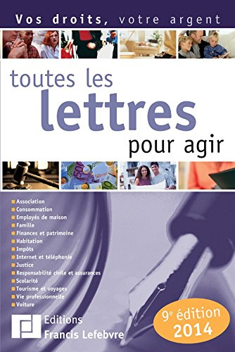 Toutes les lettres pour agir : 2014