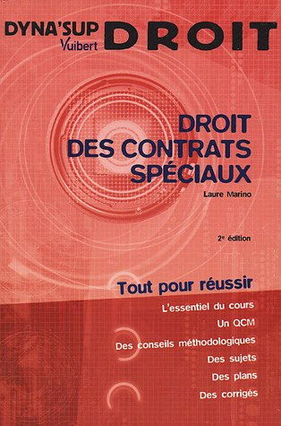Droit des contrats spéciaux : tout pour réussir