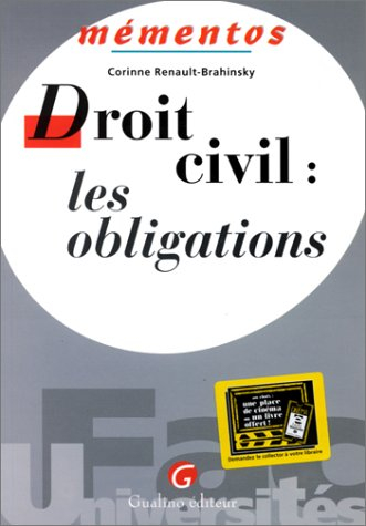 droit civil, les obligations