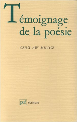 Témoignage de la poésie