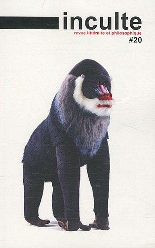 Inculte, n° 20. L'alcool