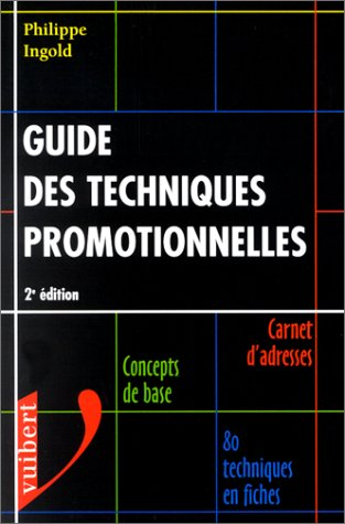 Guide des techniques promotionnelles