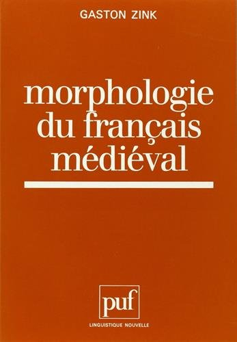 morphologie du français médiéval
