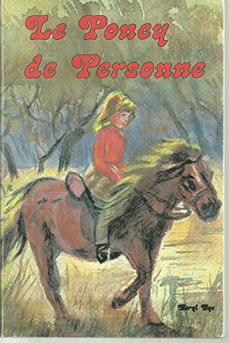 le poney de personne