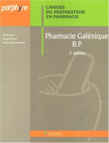 Pharmacie galénique BP