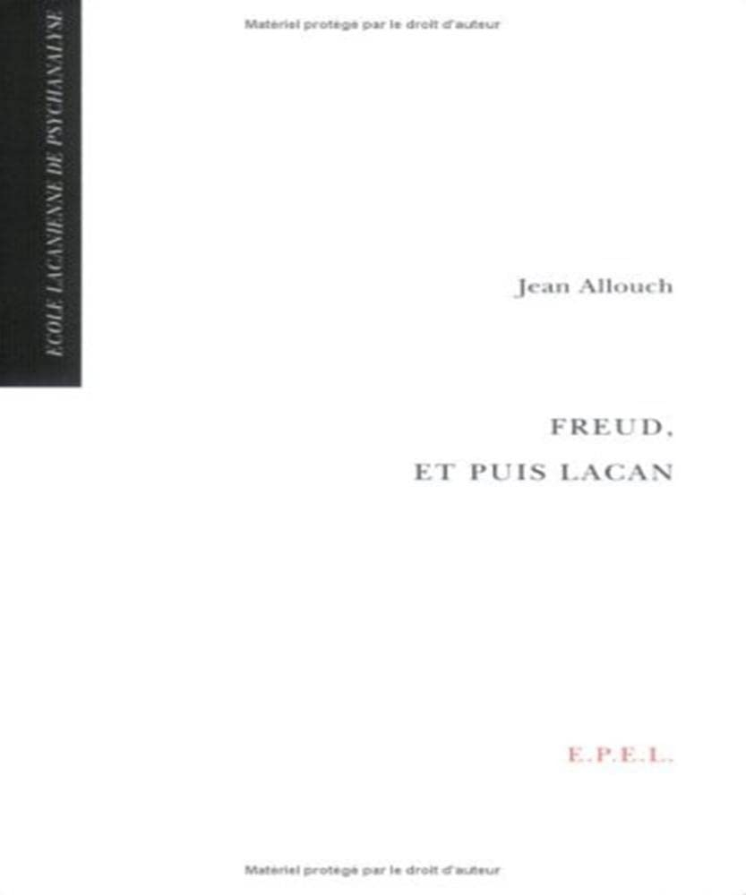 Freud et puis Lacan
