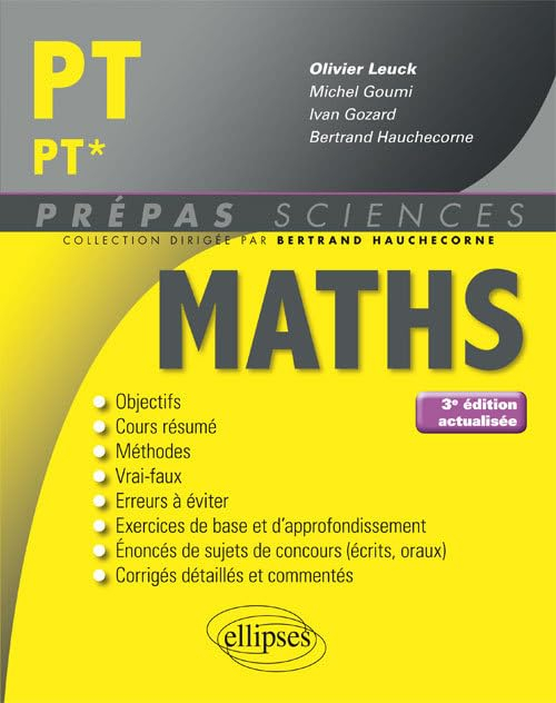 Maths PT, PT*