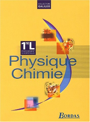 Physique, chimie, 1re L, enseignement scientifique