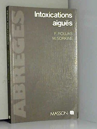 Intoxications aiguës