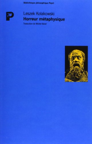 Horreur métaphysique