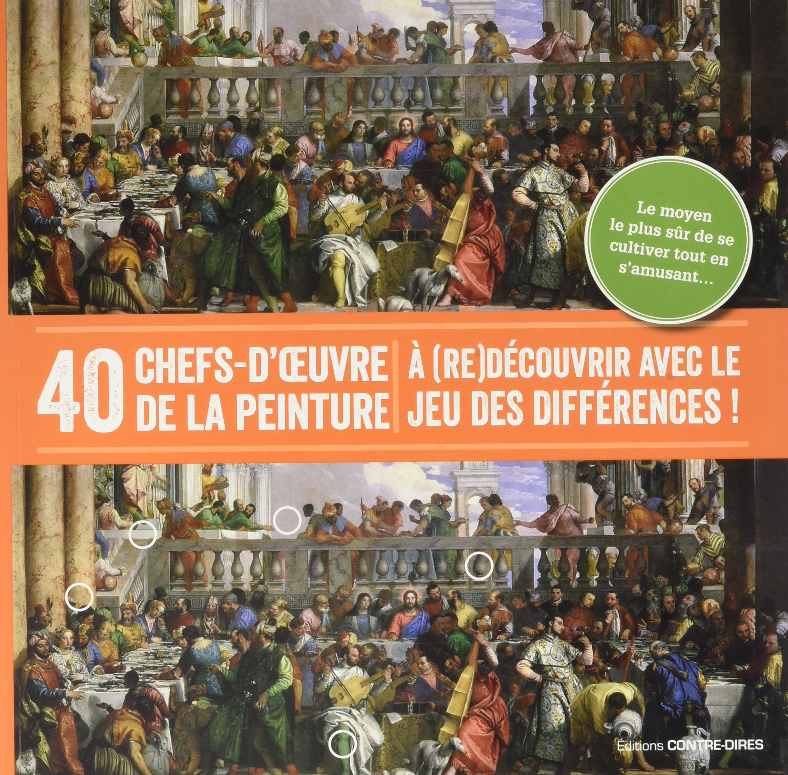 40 chefs-d'oeuvre de la peinture à (re)découvrir avec le jeu des différences !
