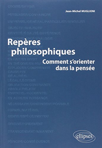 Repères philosophiques : comment s'orienter dans la pensée