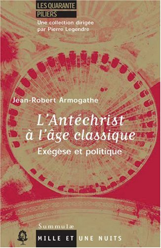 L'Antéchrist : l'âge classique