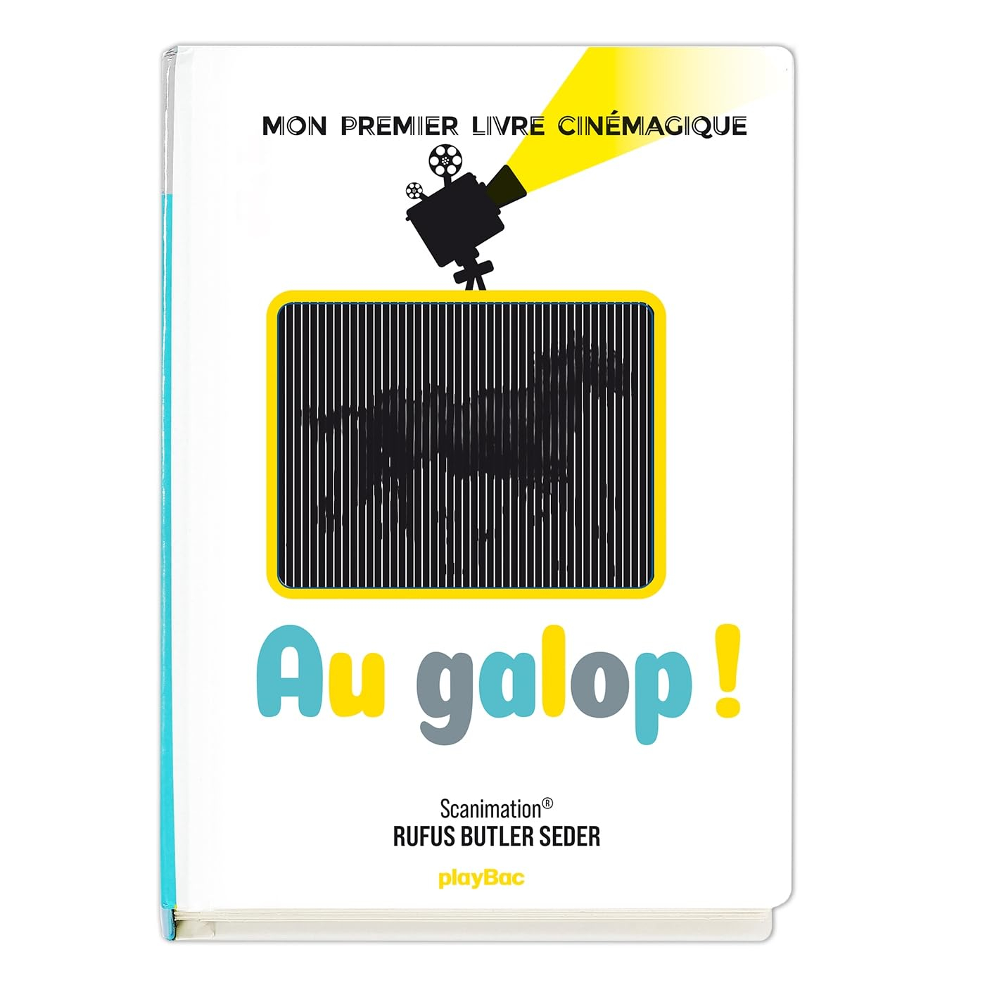 Au galop ! : mon premier livre cinémagique