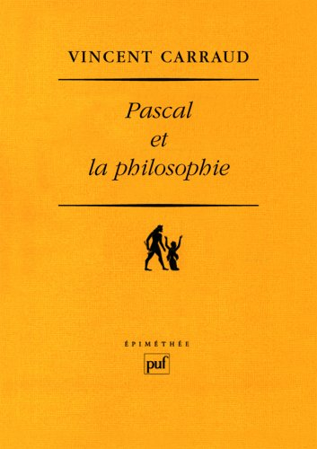 Pascal et la philosophie