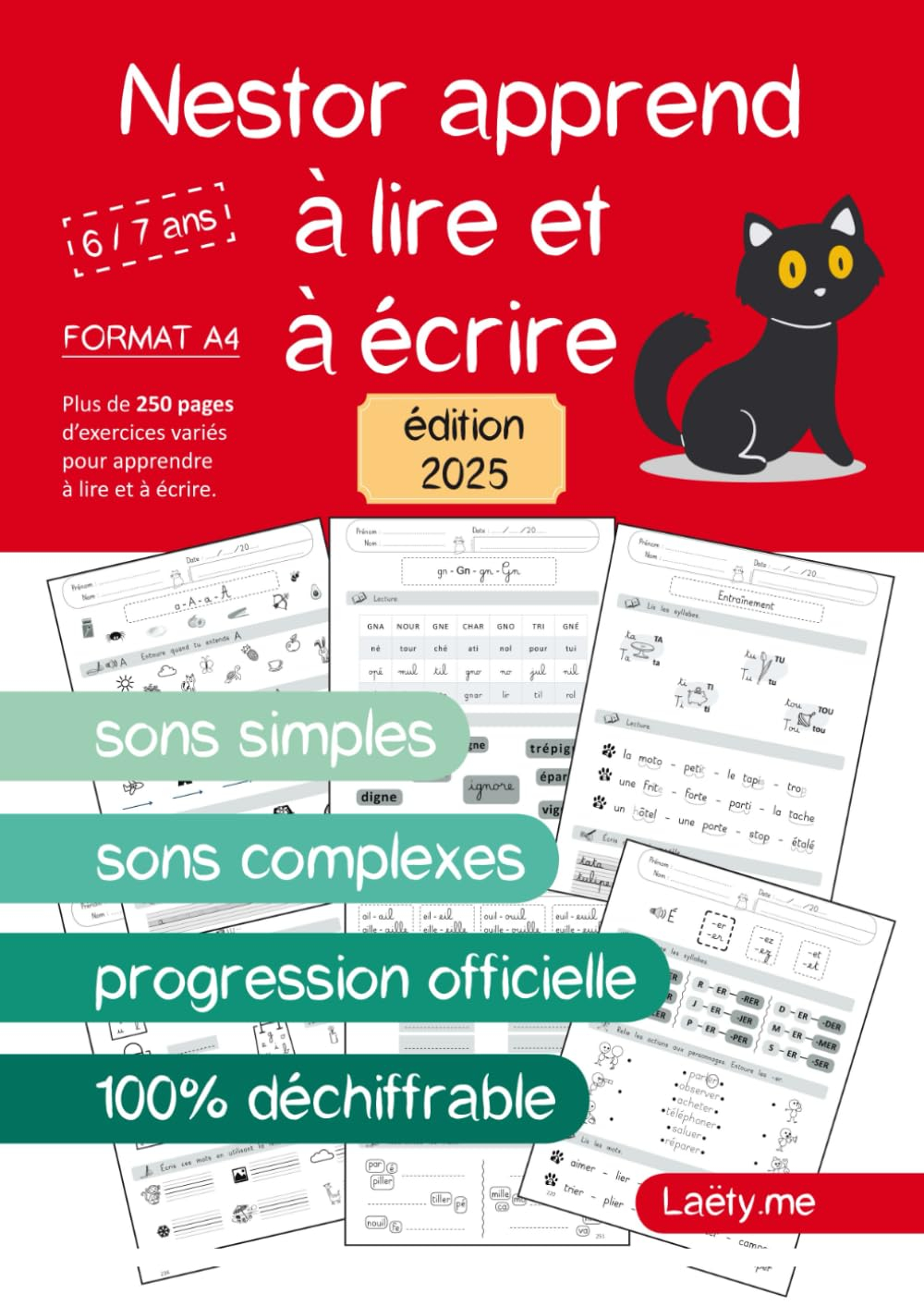 Nestor apprend à lire et à écrire