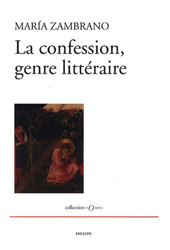 La confession, genre littéraire