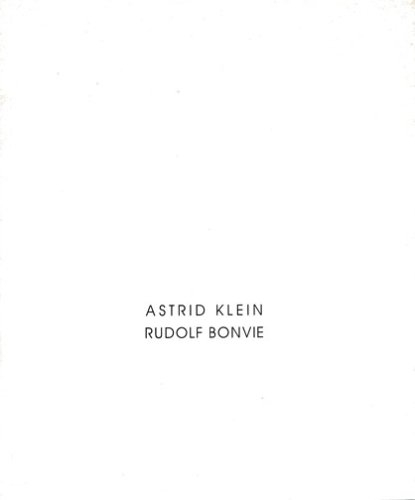 astrid klein et rudolf bonvie : travail photographique