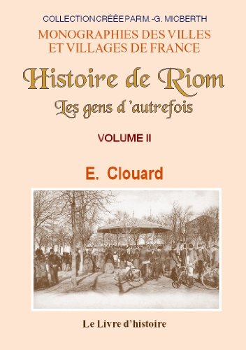histoire de riom