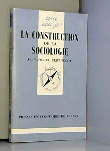 la construction de la sociologie