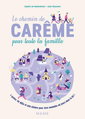 Le chemin de carême pour toute la famille : 1 poster, 50 défis et 200 stickers pour vivre ensemble 4