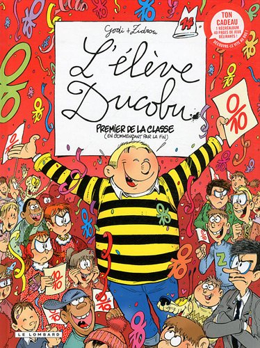 l'elève ducobu  - tome 14 - premier de classe (en commençant par la fin) , livre jeux b