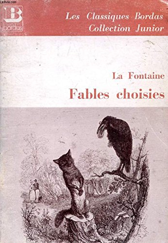 Fables choisies : livres I à VI