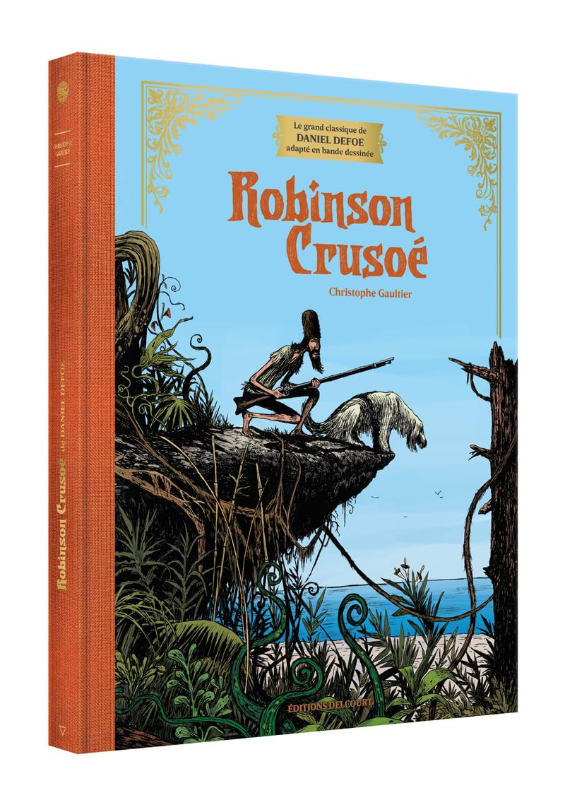 Robinson Crusoé : le grand classique de Daniel Defoe adapté en bande dessinée