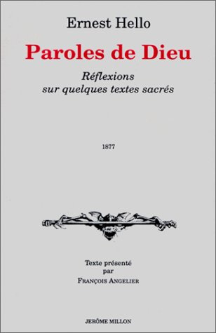 Paroles de Dieu