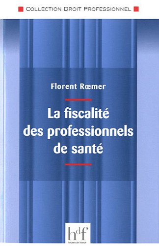 La fiscalité des professionnels de santé