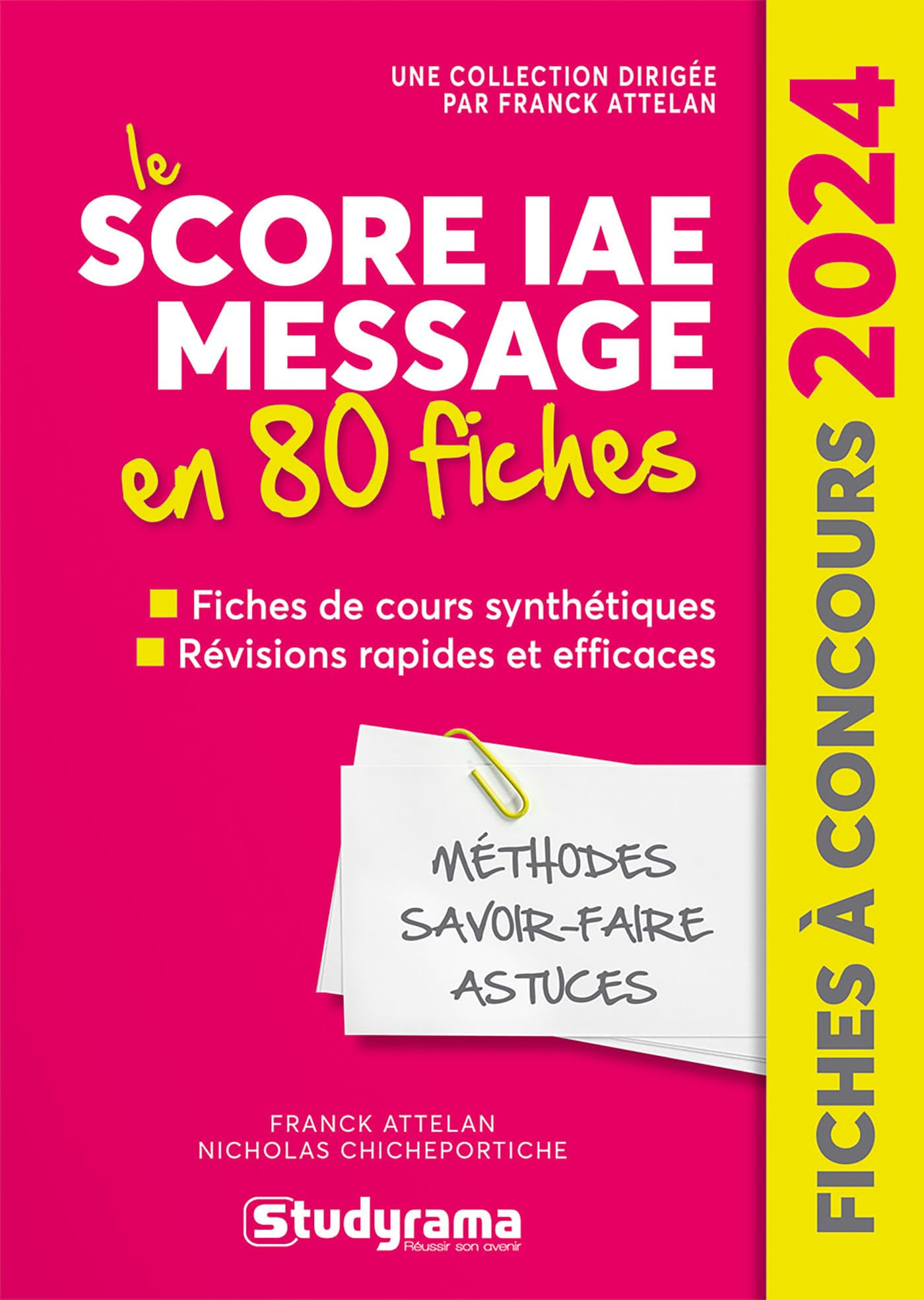 Le Score IAE Message en 80 fiches : fiches de cours synthétiques, révisions rapides et efficaces : 2