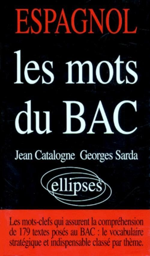 Espagnol, les mots du bac