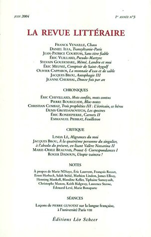 Revue littéraire (La), n° 3