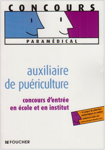 Auxiliaire de puériculture : concours d'entrée en école et en institut