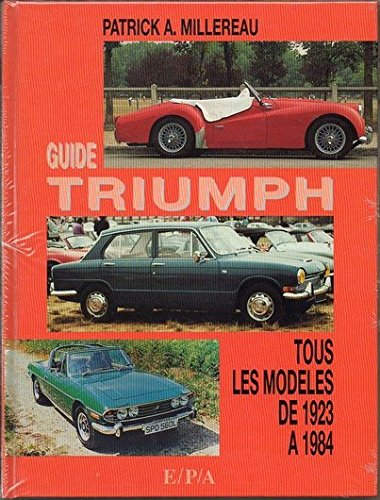 Guide triumph autos : 1923-1984