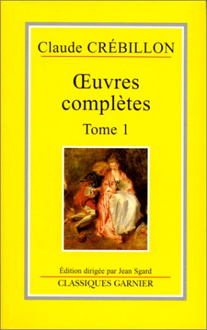 Oeuvres complètes. Vol. 1