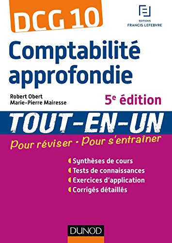 Comptabilité approfondie, DCG 10 : tout-en-un