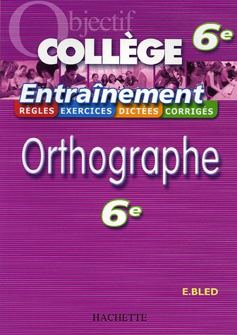 Orthographe 6e