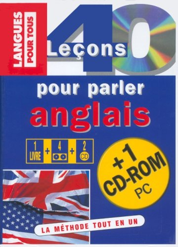 40 leçons pour parler l'anglais : livre + CD