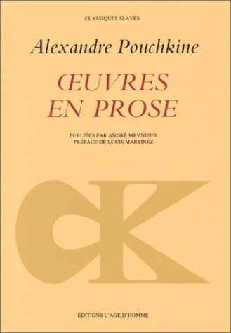Oeuvres en prose : drames, romans, nouvelles