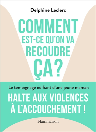 Comment est-ce qu'on va recoudre ça ?