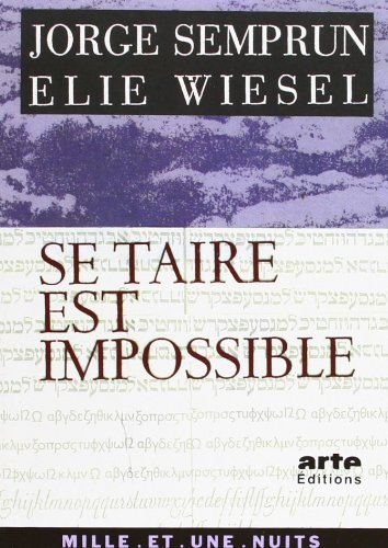 Se taire est impossible