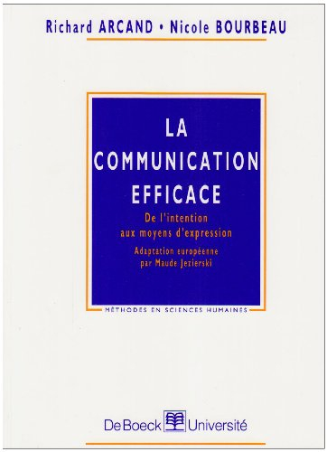 La communication efficace : de l'intention aux moyens d'expression