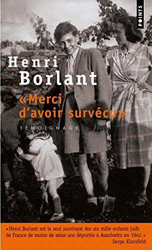 Merci d'avoir survécu : récit