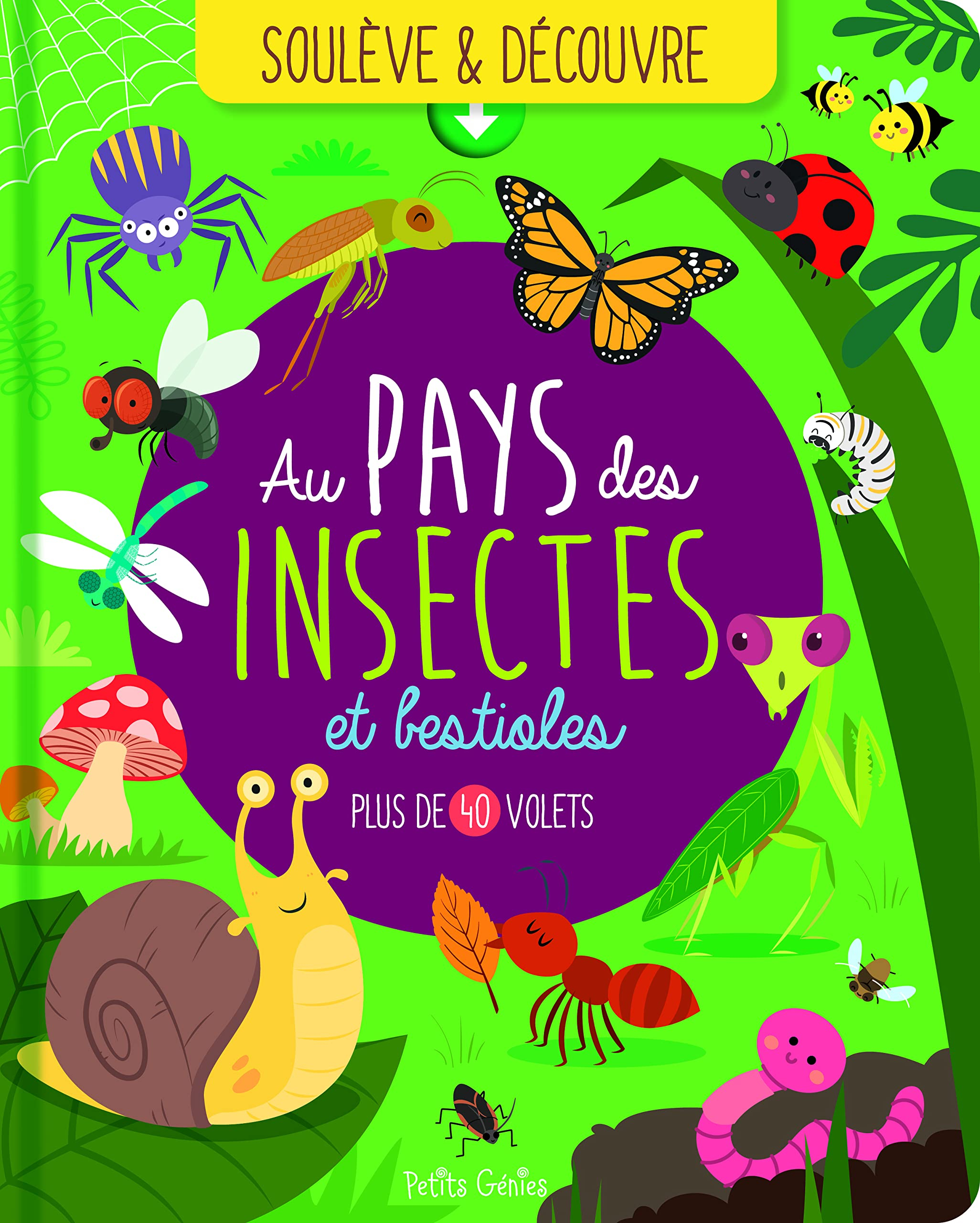 Au pays des insectes et bestioles : Plus de 40 volets
