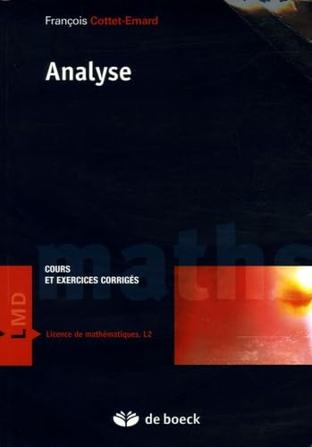 Analyse : cours et corrigés