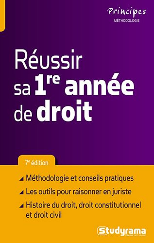 Réussir sa première année de droit