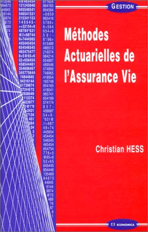Méthodes actuarielles de l'assurance vie