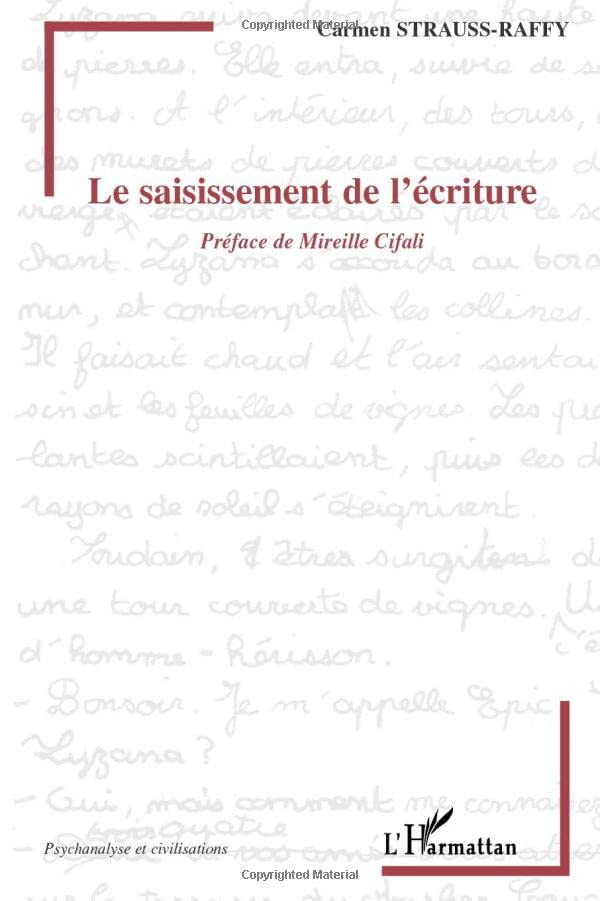 Le saisissement de l'écriture