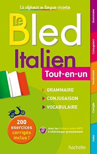 Bled italien : tout-en-un : grammaire, conjugaison, vocabulaire